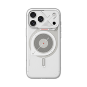 غطاء Aulumu A18 Hyper Frosted لهاتف iPhone 18 Pro / Pro Max - أبيض شفاف