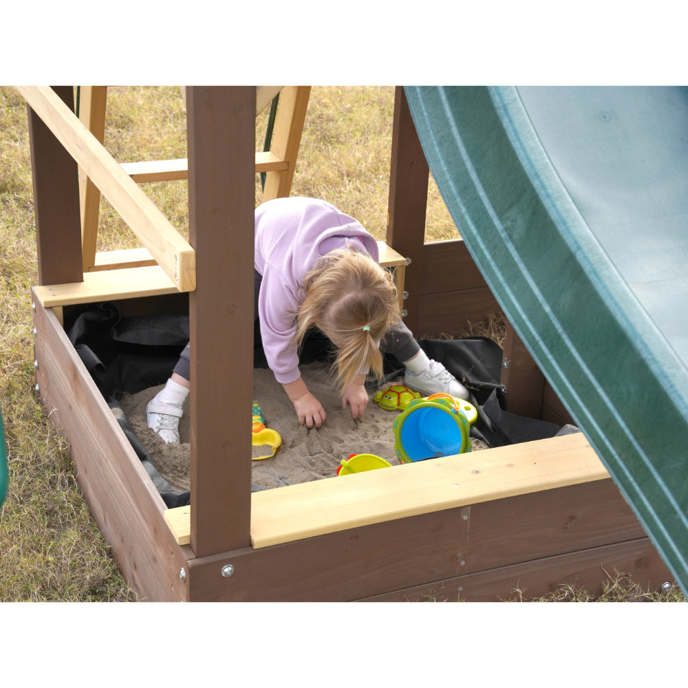 Mountpeak Mururata Swing Set & Playhouse - MP76148