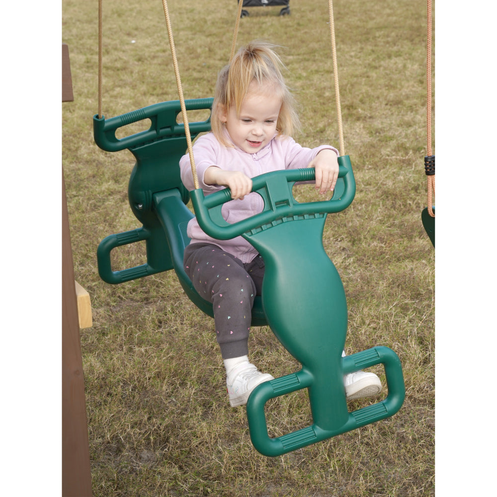 Mountpeak Mururata Swing Set & Playhouse - MP76148